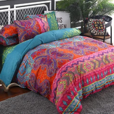 Comforter Set Floral Bohemian style MJH Twin Queen King 2pcs 3pcs