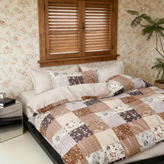 Comforter Set Geometric Patchwork XCYZJ Twin Queen King 2pcs 3pcs