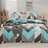 Duvet Covers & Inserts-Geometry 2pcs duvet cover set