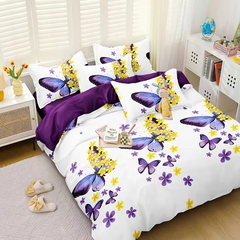 Duvet Covers & Inserts-DaFengDieWu 2pcs duvet cover set