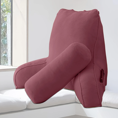 Pillows & Pillowcases-red Sofa Bed Head Reading pillow