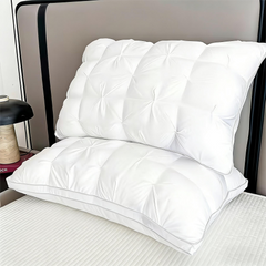 Pillows & Pillowcases-White Bread Pillow 1/2pack