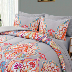 Duvet Cover Floral Reversible Bohemian style DHW Twin Queen King 2pcs 3pcs