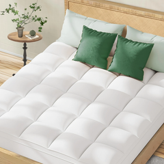 Mattress Topper & Protector-Thin mattress dark grey