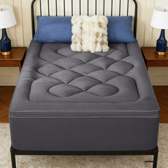 Mattress Topper & Protector-Gray HUAJIE Topper Pad for Mattress