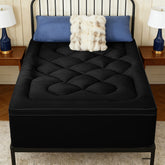 Mattress Topper & Protector-Black HUAJIE Topper Pad for Mattress