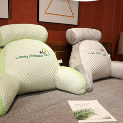 Pillows & Pillowcases-Iced Bean Dinosaur Sofa Reading Pillow