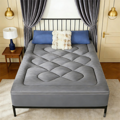 Mattress Topper & Protector-Navy Blue HUAJIE Topper Pad for Mattress