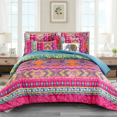 Comforter Set Floral Bohemian style MJH 2pcs 3pcs