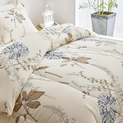 Comforter Set Floral Khaki HYJ 2pcs 3pcs