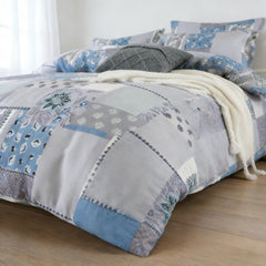 Comforter Set Geometric Patchwork LSTY 2pcs 3pcs