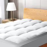 Mattress Topper & Protector-Topper Pad for Mattress White