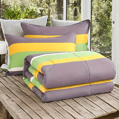 Comforter Set Geometric stripe Leisure Time 2pcs 3pcs