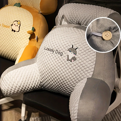 Pillows & Pillowcases-Iced Bean Dinosaur Sofa Reading Pillow