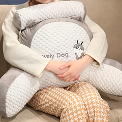 Pillows & Pillowcases-Iced Bean Husky Sofa Reading Pillow
