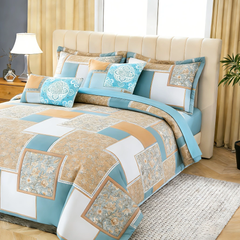 Comforter Set Geometric Reversible Patchwork KFLLYYG 2pcs 3pcs