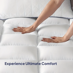 Mattress Topper & Protector-Thin mattress navy blue