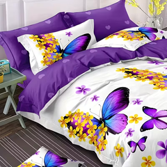 Duvet Covers & Inserts-DaFengDieWu 2pcs duvet cover set