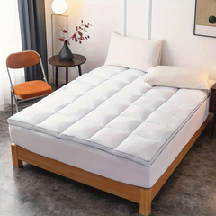 Mattress Topper & Protector-Topper Pad for Mattress Gray