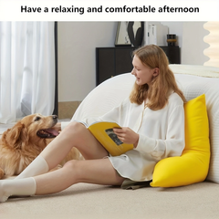 Pillows & Pillowcases-Green Sofa Bed Head Reading pillow