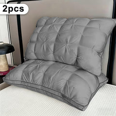 Pillows & Pillowcases-Grey Bread Pillow 1/2pack