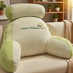 Pillows & Pillowcases-Iced Bean Dinosaur Sofa Reading Pillow