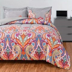 Duvet Cover Floral Reversible Bohemian style DHW 2pcs 3pcs