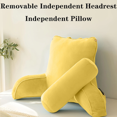 Pillows & Pillowcases-Green Sofa Bed Head Reading pillow
