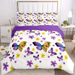Duvet Covers & Inserts-DaFengDieWu 2pcs duvet cover set