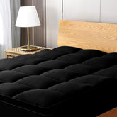 Mattress Topper & Protector-Topper Pad for Mattress Black