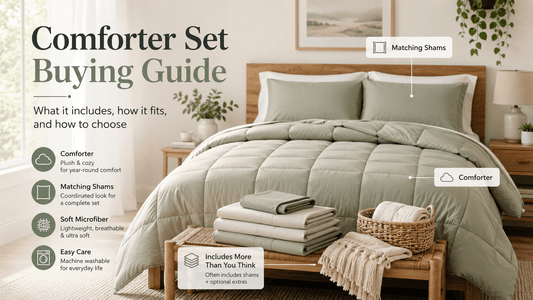 What Is a Comforter Set? How to Choose One