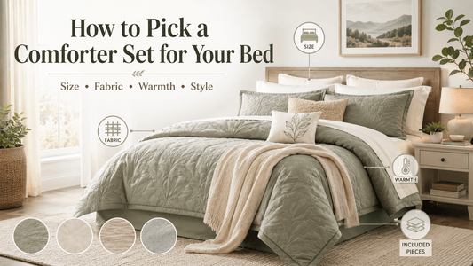How to Pick a Comforter Set for Your Bed?