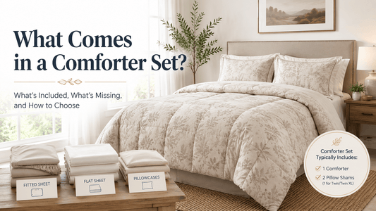 What Comes in a Comforter Set: Full Checklist