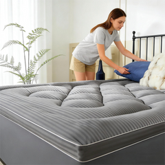 Mattress Topper & Protector-Black HUAJIE Topper Pad for Mattress