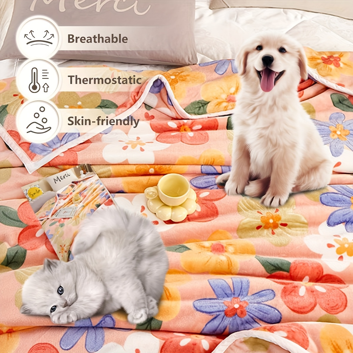 Blanket Floral Large flower