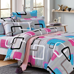 Duvet Covers & Inserts-New Geometry Duvet Cover