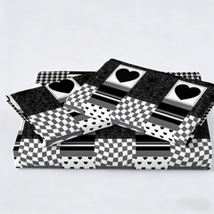 Duvet Covers & Inserts-HeiBaiZhiLian 2pcs duvet cover set