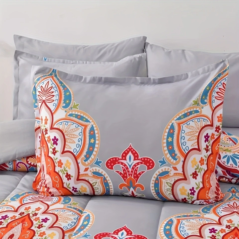 Duvet Cover Floral Reversible Bohemian style DHW Twin Queen King 2pcs 3pcs