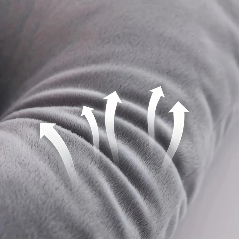 Pillows & Pillowcases-Headboard Pillow Dark Grey Length