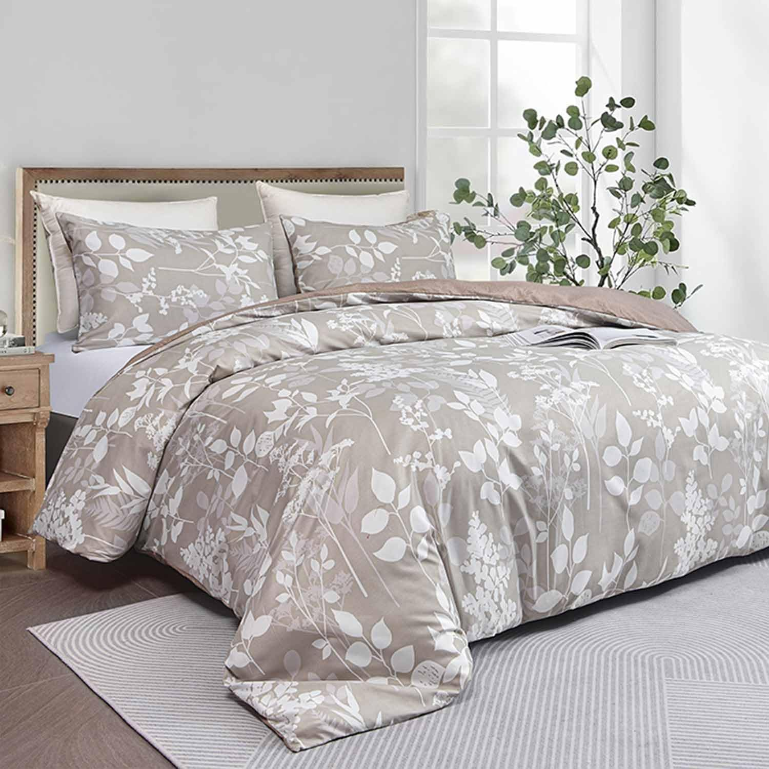 Duvet Covers & Inserts-NiHeRiZHao 2pcs duvet cover set