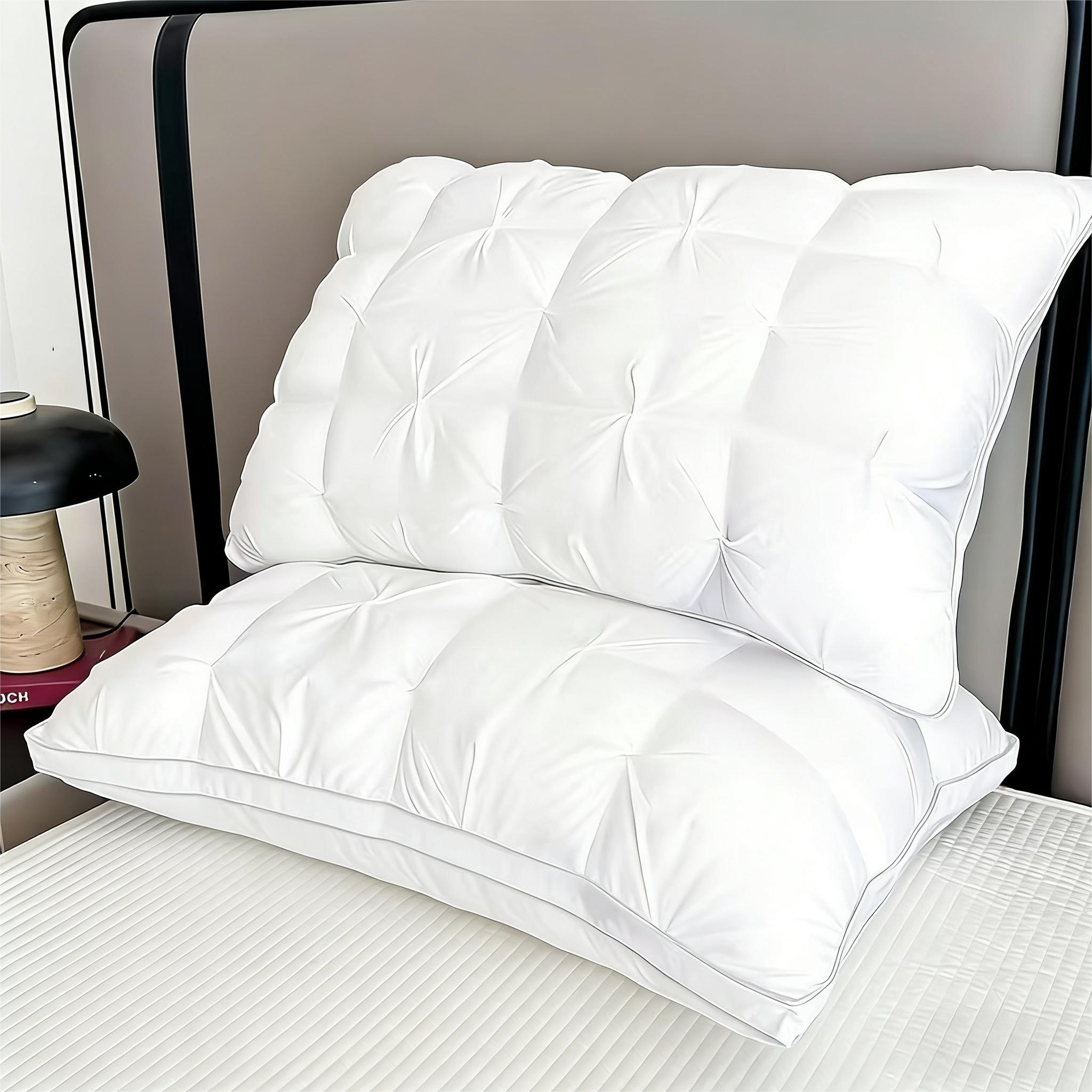 Pillows & Pillowcases-White Bread Pillow 1/2pack