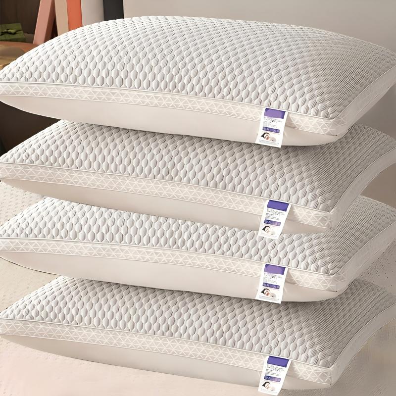 Pillows & Pillowcases-Cooling Breathable Tofu Pillows-Grey 1/2pack