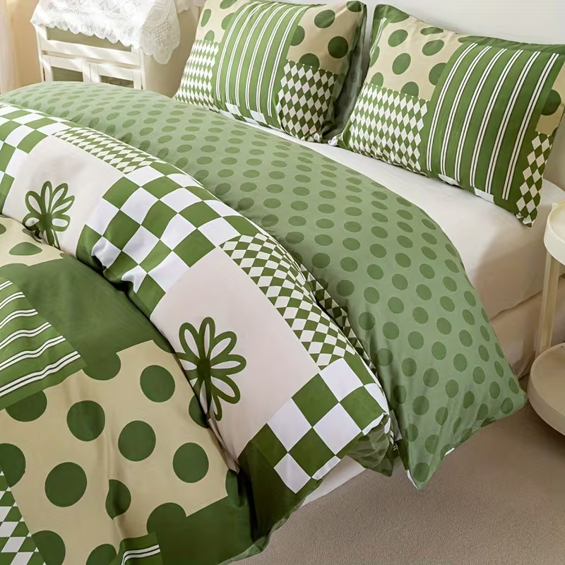 Duvet Covers & Inserts-JiaoJiaoLvYi 2pcs duvet cover set