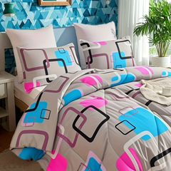 Duvet Covers & Inserts-New Geometry Duvet Cover