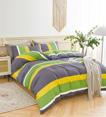 Comforter Set Geometric stripe Leisure Time 2pcs 3pcs
