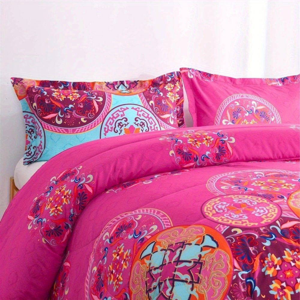 Comforter Set Floral Bohemian style YRD 2pcs 3pcs