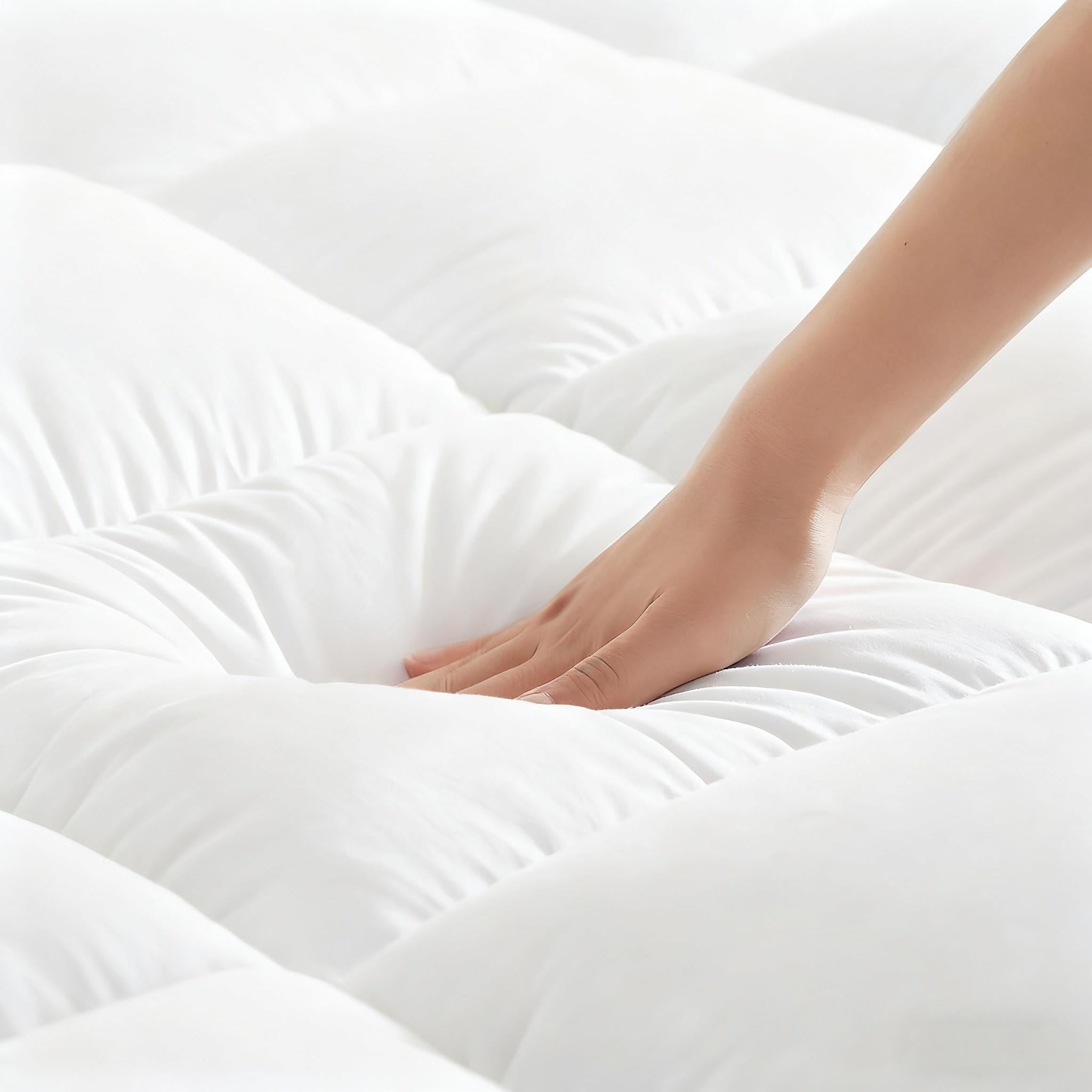 Mattress Topper & Protector-Black 450g full-piece cotton bedspread