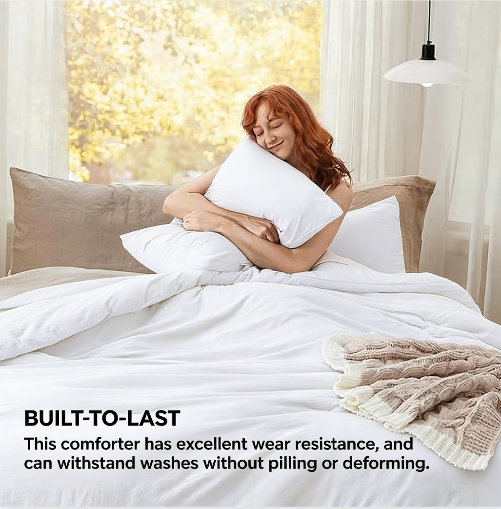 Comforter Set Reversible Dark and Light Gray Twin Queen King 2pcs 3pcs