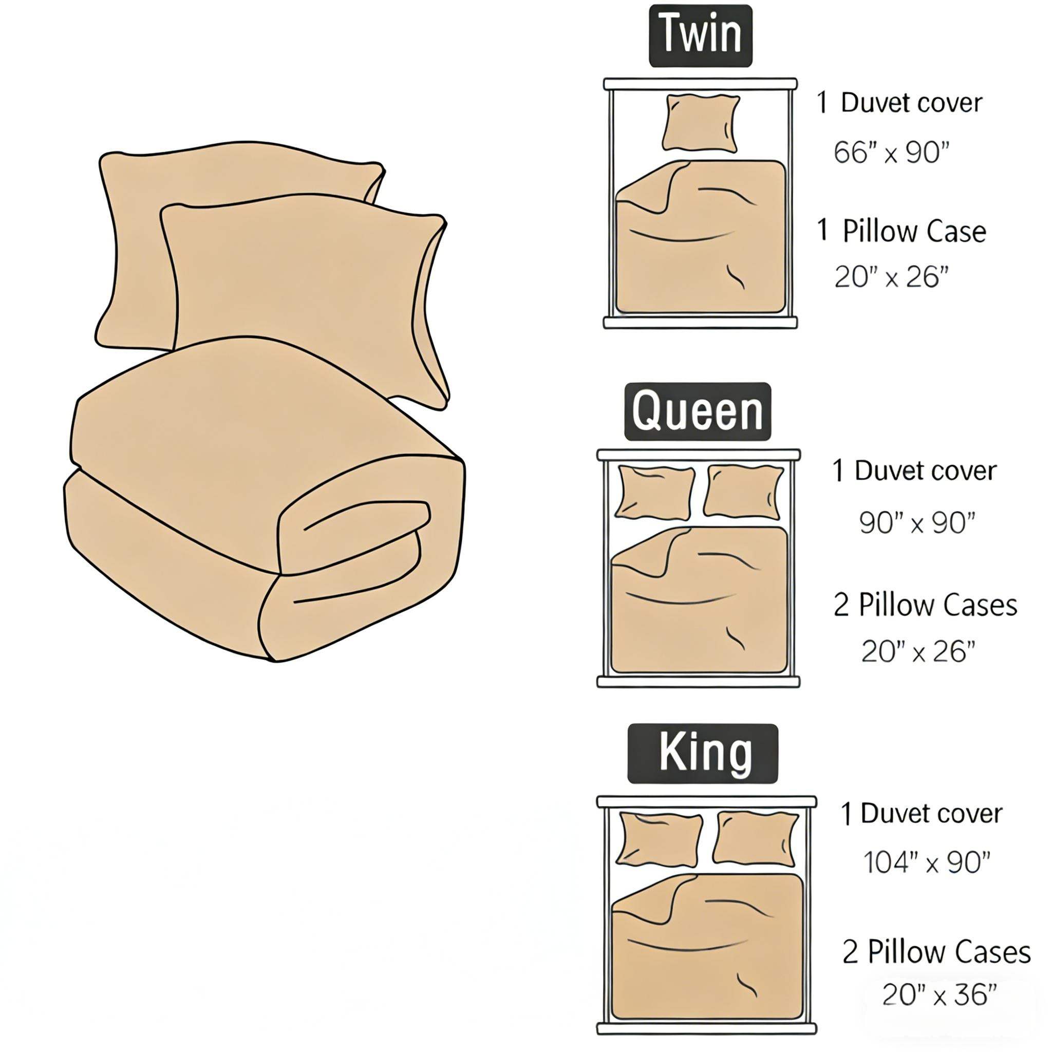 Duvet Covers & Inserts-NiHeRiZHao 2pcs duvet cover set