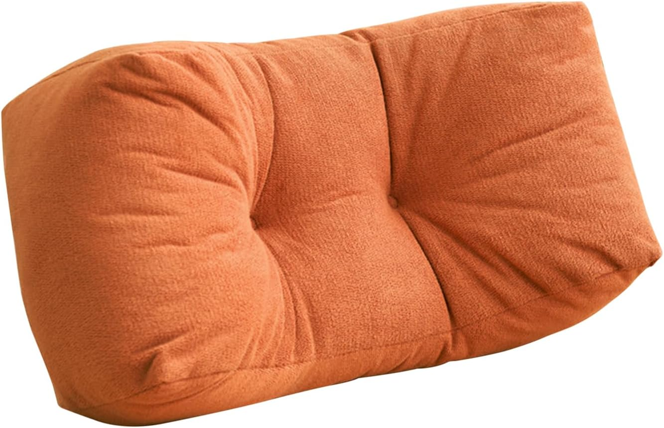 Pillows & Pillowcases-Blue-orange-beige-grey-green lumbar pillow 1PC